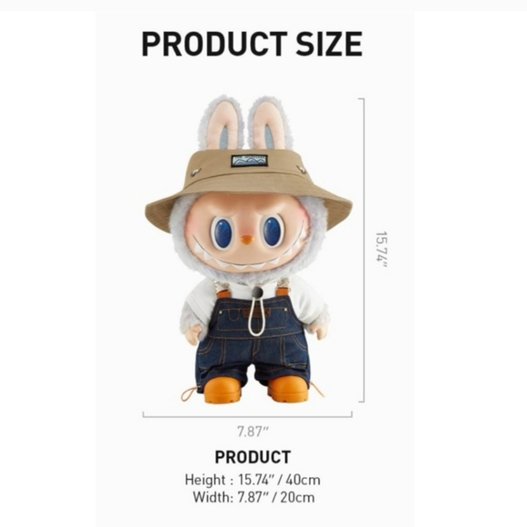 ❤️‍🔥THE MONSTERS FALL IN WILD SERIES - VINYL PLUSH LABUBU - Picture 9 of 15